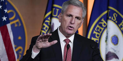 ARCHIV - Kevin McCarthy verspricht sich viel von den anstehenden Wahlen. Für mehr Stimmen solidarisierte er sich sogar mit Verschwörungstheoretikern und Wahlleugnern. Foto: J. Scott Applewhite/AP/dpa