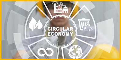 Die Kreislaufwirtschaft ist ein Wirtschaftssystem, bei dem die Rohstoffe in einem möglichst geschlossenen Materialkreislauf gehalten werden. 