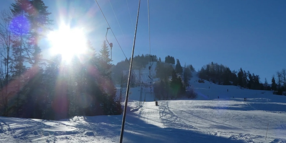 In Steg im Tösstal befindet sich der längste Skilift im Kanton Zürich.