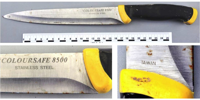 Mit diesem Messer wurde im Zoo Bad Ragaz vor 10 Jahren ein Mann erstochen. 