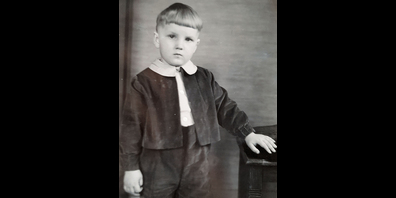 Hermann Schumacher als 3-Jähriger.