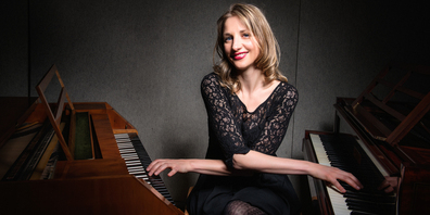 Els Biesemans, Pianistin und Festivalleiterin. 