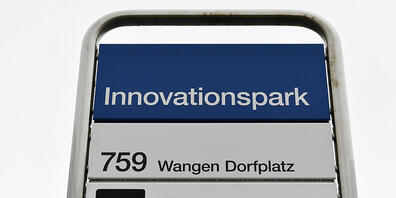 Die Haltestelle heisst bereits "Innovationspark". Wie dieser aussehen soll, ist jedoch noch unklar.