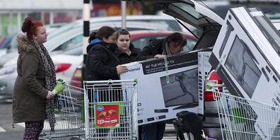 Kurz vor dem Einkaufsevent Black Friday hat sich die Teuerung in den USA erneut abgeschwächt. (Archivbild)