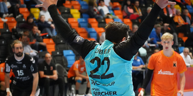 Mit 20 Paraden und der damit verbundenen Quote von 49% der gehaltenen Bälle, zeigte Kadetten-Torhüter Martin Ziemer eine brilliante Leistung.