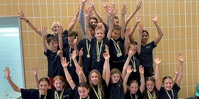 Im deutschen Singen holten die jungen SVSW-Athleten viele Medaillen.