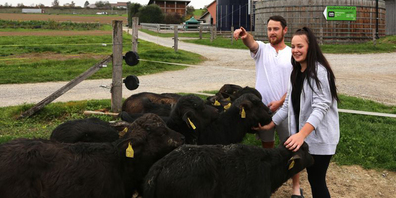Vlad und Ira sind für unbestimmte Zeit auf dem Riedenholzhof zuhause, während in der ukrainischen Heimat gegen die russischen Angreifer gekämpft wird.