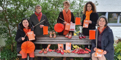 Das Organisationskomitee (v. l.): Arlette Baldinger, Annemarie Loosli-Locher, Sandra Koitka, Claudia Rudischhauser, Bettina Sutter. Es fehlt Ruth Stoll.