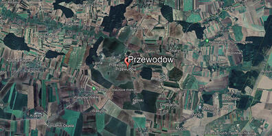 Die Google-Earth-Luftaufnahme zeigt die Region um den Ort Przewodow in Polen nahe der Grenze zur Ukraine. Foto: ---/google earth/dpa - ACHTUNG: Nur zur redaktionellen Verwendung im Zusammenhang mit der aktuellen Berichterstattung und nur mit volls...