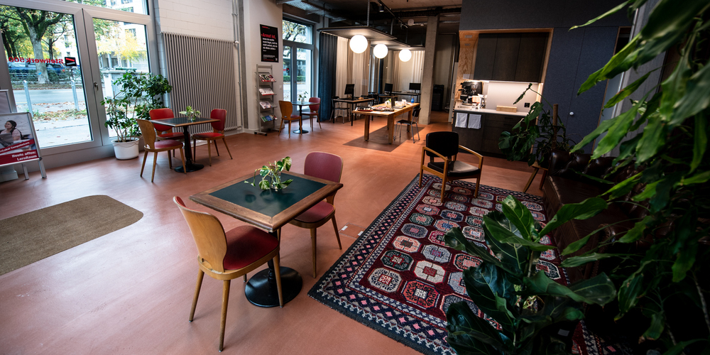 Gemütliche Atmosphäre in der Lernstube Altstetten. 