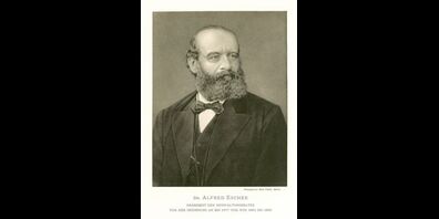  Vor 140 Jahren, am 6. Dezember 1882, starb Alfred Escher im Alter von 63 Jahren. Das Porträt zeigt den Zürcher Politiker und Industriemagnaten im Jahr 1875.