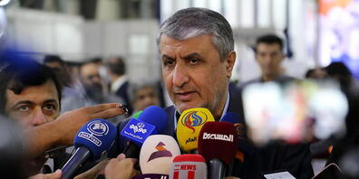 Eigentlich wollte die Internationale Atomenergiebehörde mit dem Iran den Verbleib von nuklearem Material aufklären. Doch laut Mohammad Eslami, Leiter der Atomenergie-Organisation des Iran, sind keine Gespräche geplant. Foto: Rouzbeh Fouladi/ZUMA P...