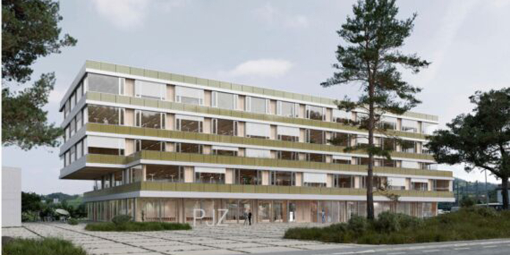 Der Aufbau erfolgt in Holz auf einem massiven Sockel.