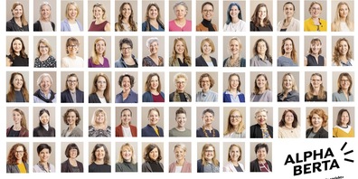 Ein grosses Potenzial an Expertinnenwissen, die Referentinnen von alphaberta. 