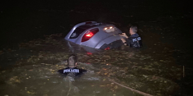 Die waghalsige Rettungsaktion der zwei Polizisten
