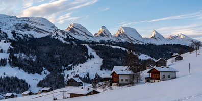 Ferien mit Blick auf die Churfirsten: Die Ferienwohnungen im Toggenburg schneiden im nationalen Vergleich sehr gut ab