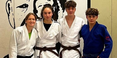 Von links: Regine Garcia, Shadee  Bold, Spencer Reichhardt und Ivan Matej Giorgjev.