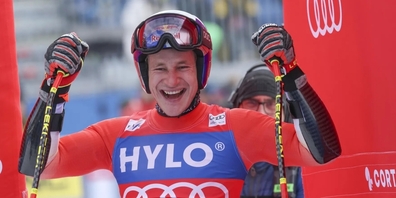 Vierter Adelboden-Sieg in Serie: Marco Odermatt jubelt über den perfekten zweiten Lauf. 