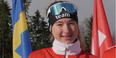 Nesa Schiller bei der Rangverkündigung.