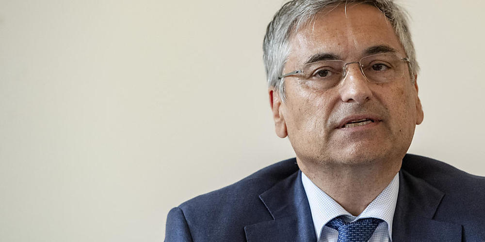 Der Luzerner Regierungsrat Guido Graf (Mitte) steht wegen der Asylsozialhilfe in der Kritik. (Archivbild)