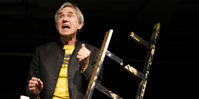 Es spielt Ben Hergl vom Theater «Chawwerusch» aus Deutschland.