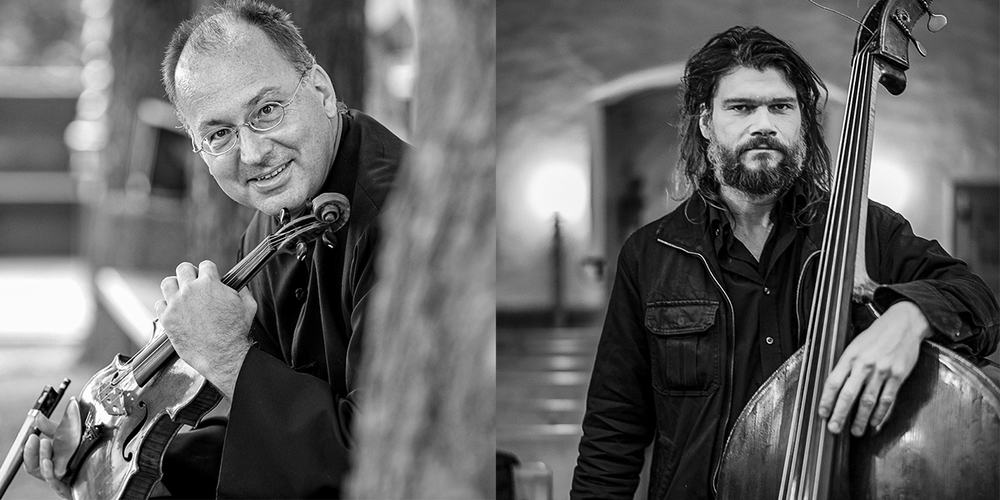 Teilen ihre Liebe für Musik: Egidius Streiff (links) und Daniel Sailer.