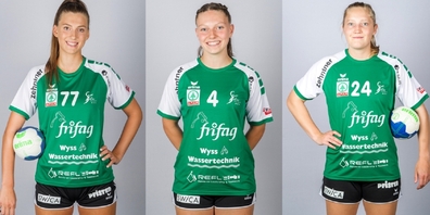 Katarina Simova, Mia Kernatsch und Dimitra Hess