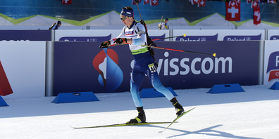 In der Verfolgung war Hartweg lange an den Medaillen dran. Foto: Franz Feldmann
