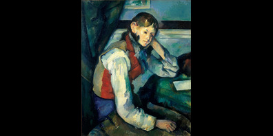 Wurde vor 15 Jahren von einem Kunsträuber-Trio aus dem Privatmuseum Bührle in Zürich gestohlen: das auf 100 Millionen Franken geschätzte Gemälde «Der Knabe mit der roten Weste» von Paul Cézanne.