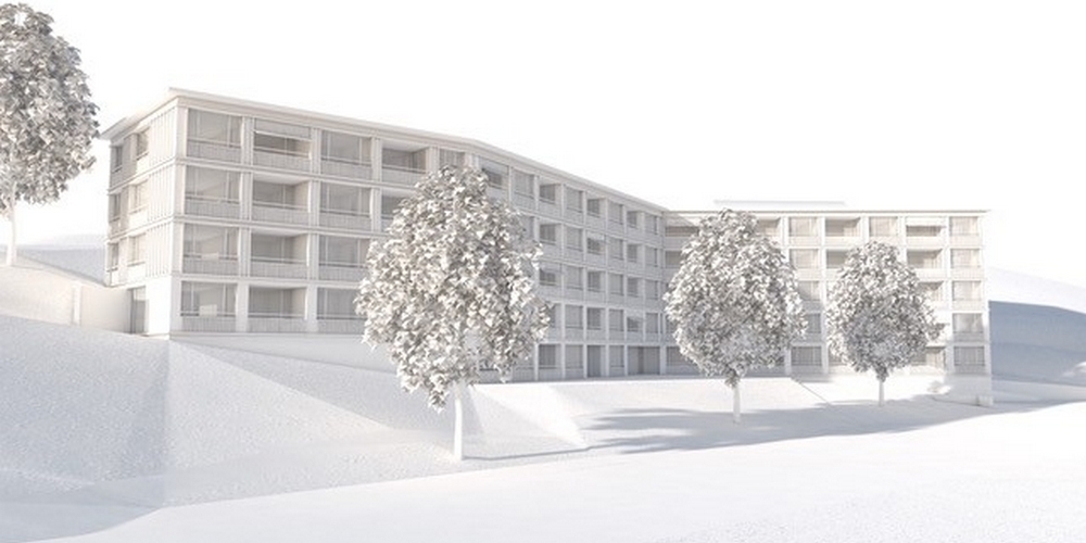 Ansicht von der Teufenerstrasse