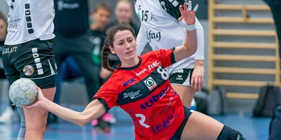 Kreisläuferin Kira Klein war mit fünf Treffern die zweitbeste Kreuzlinger Werferin.