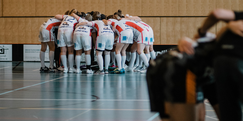 Die Torhüterbeschwörung – ein Bild das erst nächste Saison wieder zu sehen sein wird. 