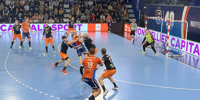 Die Kadetten Schaffhausen verlieren auswärts gegen das Favoriten-Team Montpellier Handball mit 36:40. 
