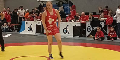 Julia Lötscher gewann in Deutschland die Silbermedaille. 