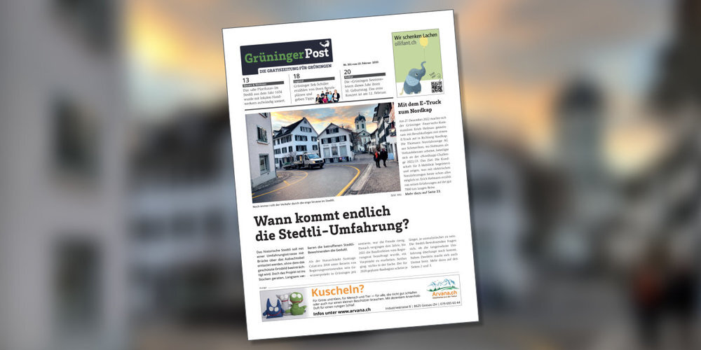 Die 251. Ausgabe der «Grüninger Post» ist am 10. Februar 2023 erschienen.