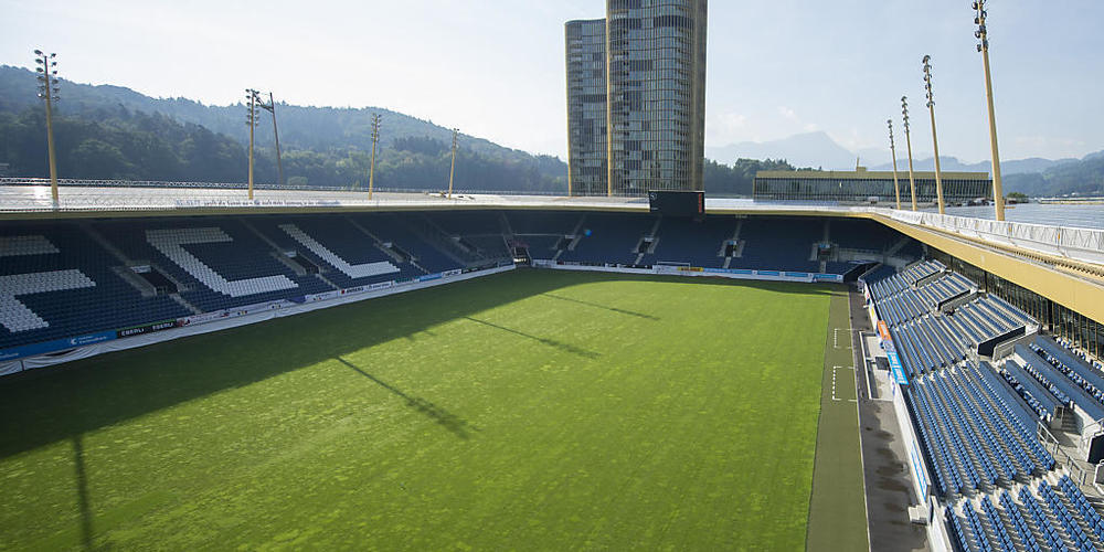 Falls der Sportgrossanlass nach Luzern kommt, wird im Fussballstadion auf der Allmend gespielt. (Archivaufnahme)