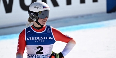 Sensation in Méribel: Jasmine Flury gewinnt Gold in der Abfahrt.