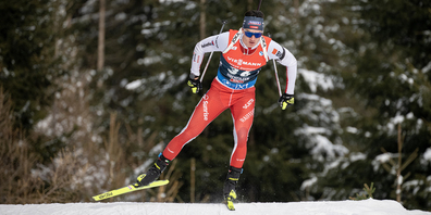 Niklas Hartweg aus Wollerau ist in Top-Form.