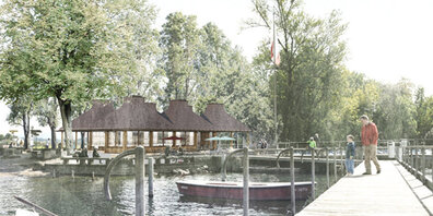 Die Stadt Uster sucht Interessenten für den Bau und Betrieb des Seerestaurants.