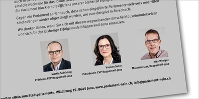Die Parteien CVP und FDP liessen unter dem Co-Präsidium des heutigen Stadtpräsidenten 2015 an einem Parlament kein gutes Haar. Heute wollen sie der Stadt ein solches aufbrummen.