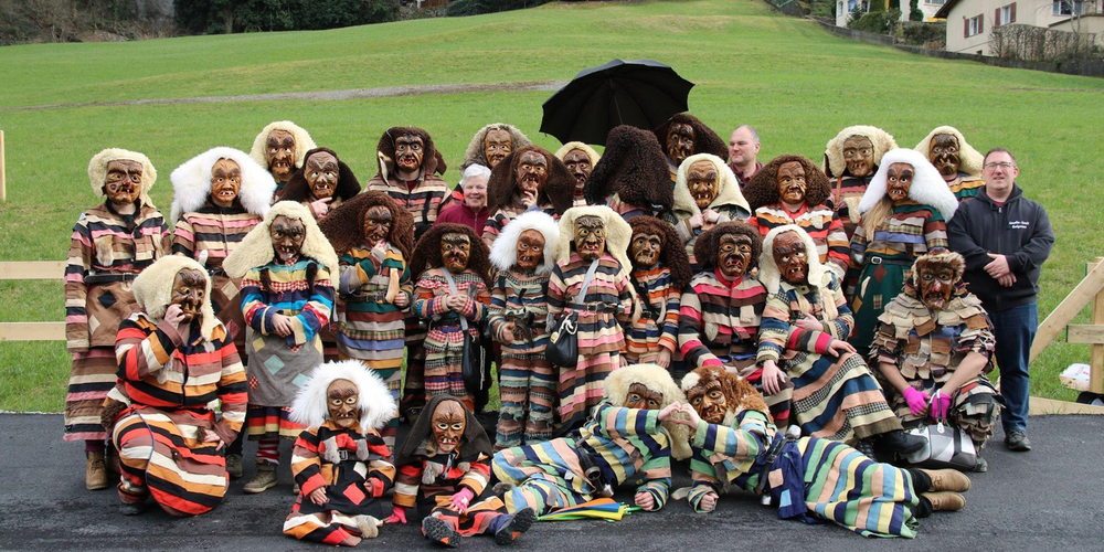 Die Amalia-Zunft Galgenen nimmt auch daran teil. 