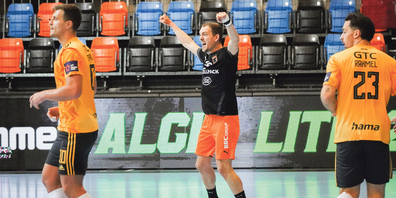 Heute Abend gilt es für die Kadetten in der European League ernst (auf dem Bild Marvin Lier). Es besteht die Chance, den frühzeitigen Achtelfinaleinzug sicherzustellen. 