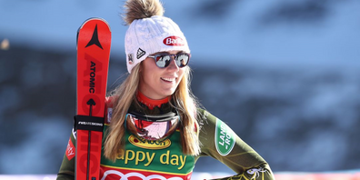 Mikaela Shiffrin holt ihr erstes WM-Gold im Riesenslalom.