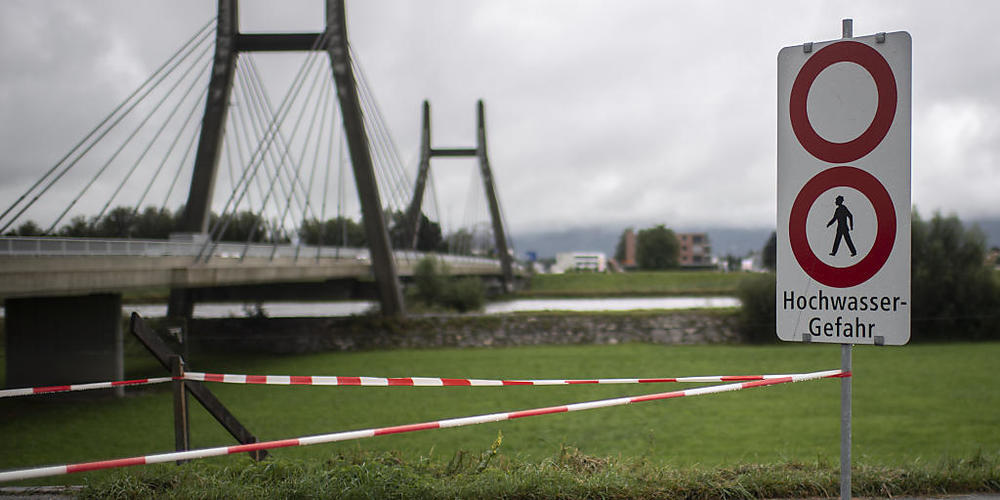 Seit 2011 wird auf dem 26 Kilometer langen Abschnitt des Rheins zwischen der Ill-Einmündung und dem Bodensee die Verbesserung des Hochwasserschutzes geplant. Das Projekt Rhesi kann frühestens ab 2026 gebaut werden. (Symbolbild)