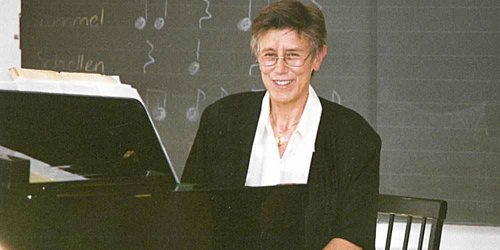 Annemarie Brassel (15.5.1938 - 26.1.2023) in einer Aufnahme von 1998