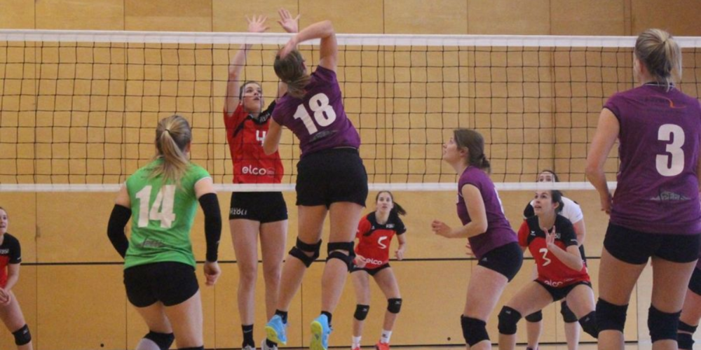 Meisterschaftsspiel des VBC Linth.