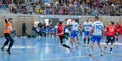 Spannendes Spiel der Kreuzlinger Handballer.