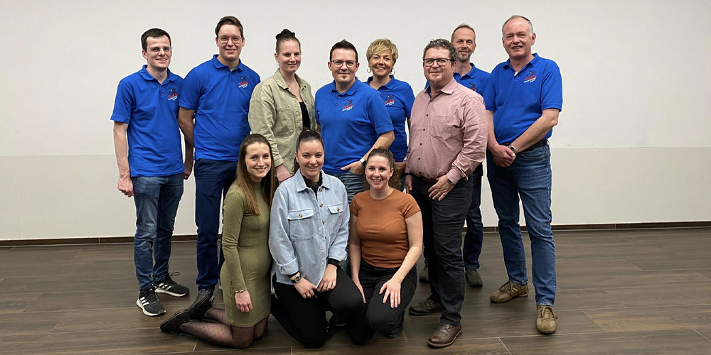 Engagiert für die MG Sargans: Iris Rankwiler, Vanessa John und Silvana Walser (vorne von links) sowie Mauro Elvedi, Marco Kolb, Larissa Gattlen, Silvio Bettinaglio, Martina Brauchli, Stefan Vogel, Marco Willi und Patrik Walser (hinten von links).