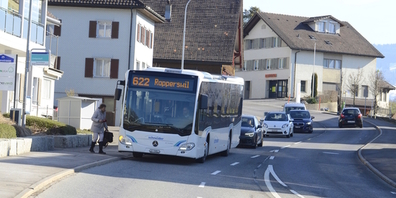 Beim geplanten Ausbau der Rickenstrasse sollen St.Gallenkappel und Betzikon mittels der Umfahrung «Nord lang» vom Verkehr entlastet werden. (Archivbild)