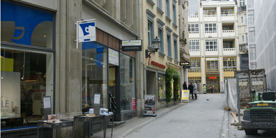 Die Tulpen werden am Samstag in der Neugasse verkauft.